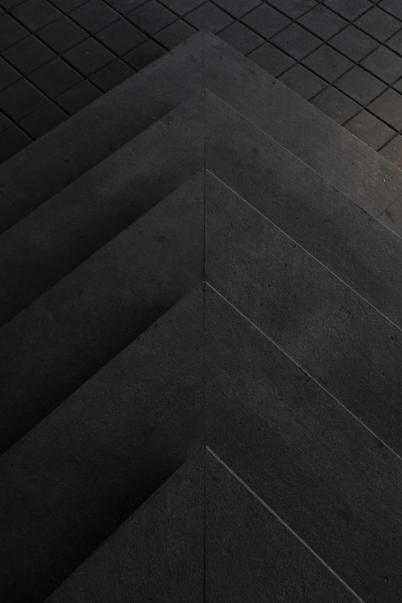 step, full frame, 5K, design, aerial, built structure, day, gray, floor, angle, geometric shape, flooring, abstract, footpath, square shape, pattern, monochrome