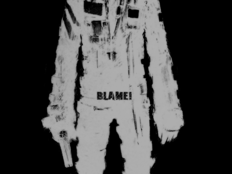 Blame!, monochrome, Tsutomu Nihei, 720P