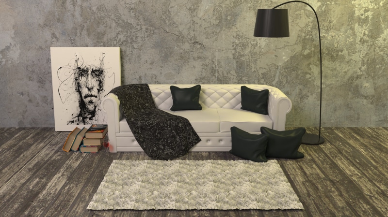 modern, lamp, cushion, books, seat, pillow, sofa, luxury, architecture, building, white, couch, indoors, day, wine, domestic room, 4K, apartment