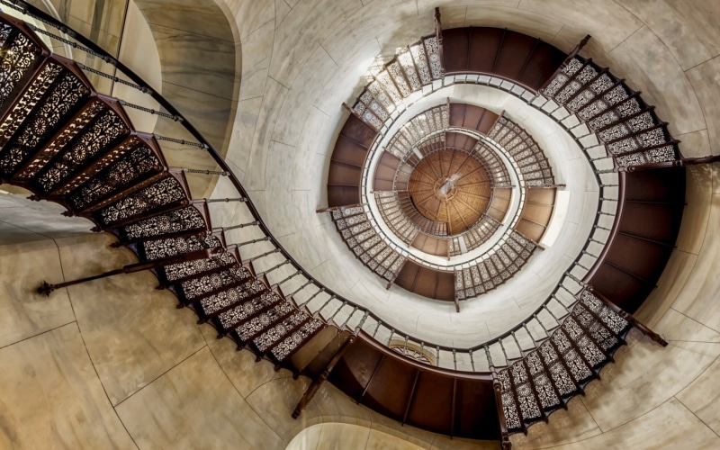 Walls, 1080P, Stairs, Spiral