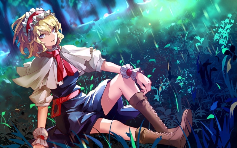 720P, blonde, Alice Margatroid, Touhou