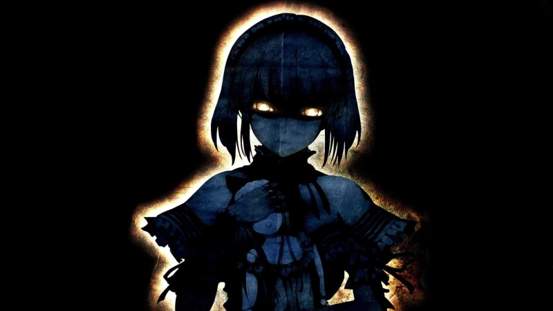 dark, 1080P, glowing eyes, Touhou, anime, Alice Margatroid, anime girls