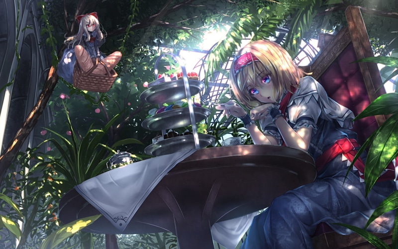 anime, Alice Margatroid, anime girls, Touhou, 720P
