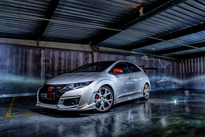 indoors, smoke - physical structure, parking, mode of transportation, no people, parking lot, digital composite, city, ceiling, 5K, garage, light painting