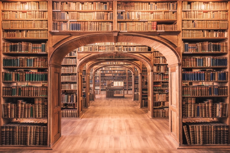learning, publication, school, large group of objects, wooden, intelligence, no people, the past, books, architecture, brown, built structure, library