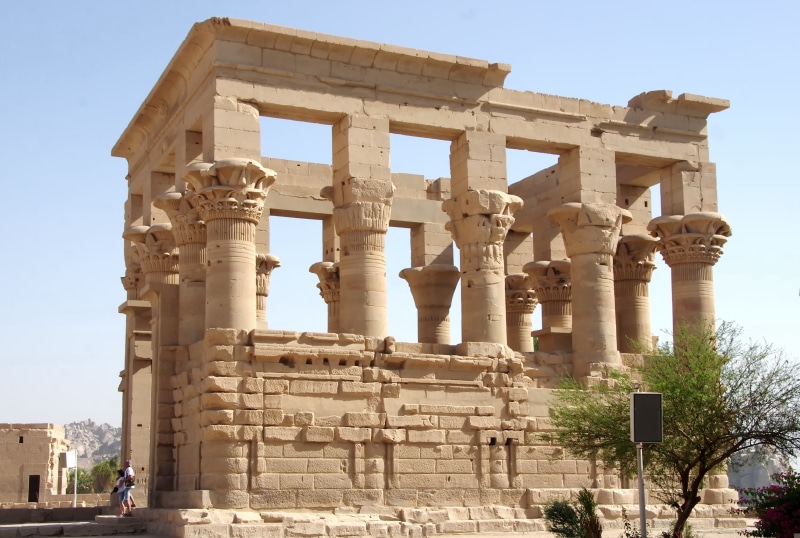 history, built structure, travel destinations, place of worship, aswan, ruins, outdoors, ruined, concrete, ancient civilization, no people, 4K, architectural column
