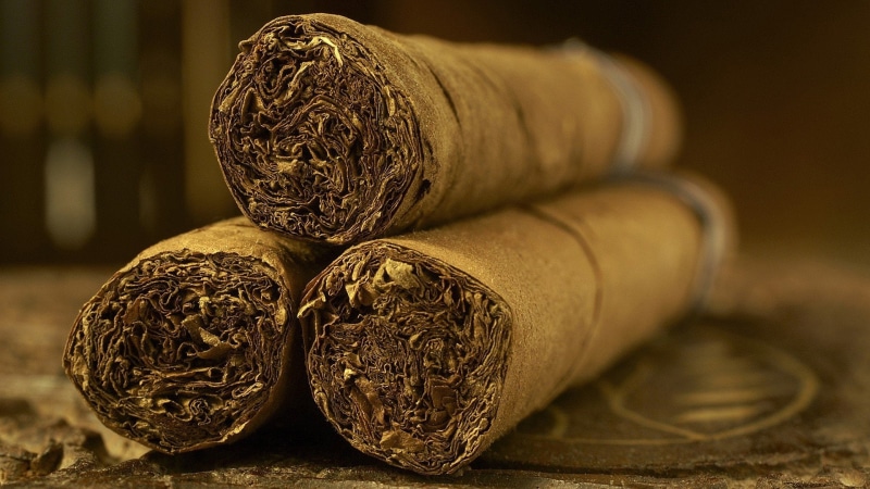 bokeh, 1080P, smoke, cigars, smoking, cigarette, cigar, tobacco