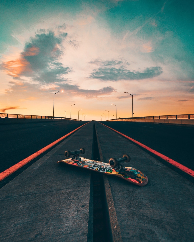 boys, street, dramatic sky, sky, moody sky, men, sunset, brown, sport, black, orange color, road, people, speed, no People, red, travel, offspring, highway