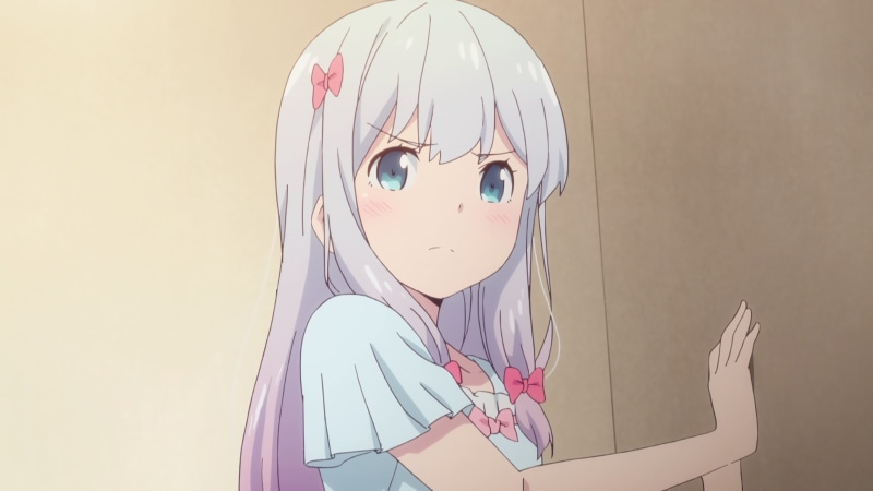 Izumi Sagiri, Eromanga-sensei, creativity, portrait, lifestyles, one person, disguise, close-up, representation, childhood, wall - building feature, leisure activity