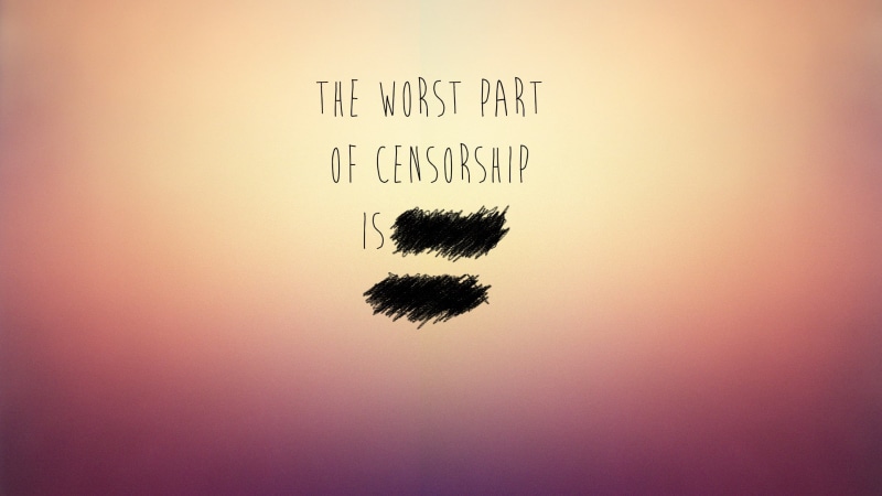 Censored, Typo, Typography, 1080P