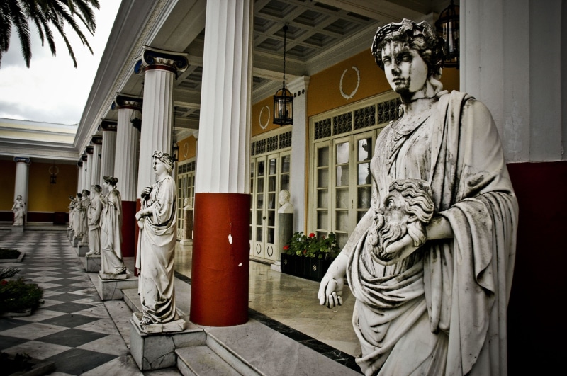 architecture, representation, woman, built structure, 2K, exterior, greek, government, ancient, marble, old, the past, construction, greece, establishment