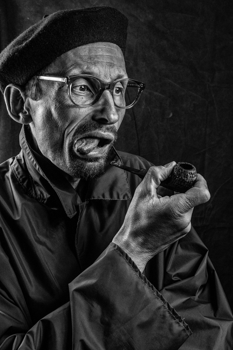 males, clothing, muse, real people, thinker, looking at camera, glasses, wrinkly, manager, hat, holding, mature men, men, front view, headshot, eyeglasses