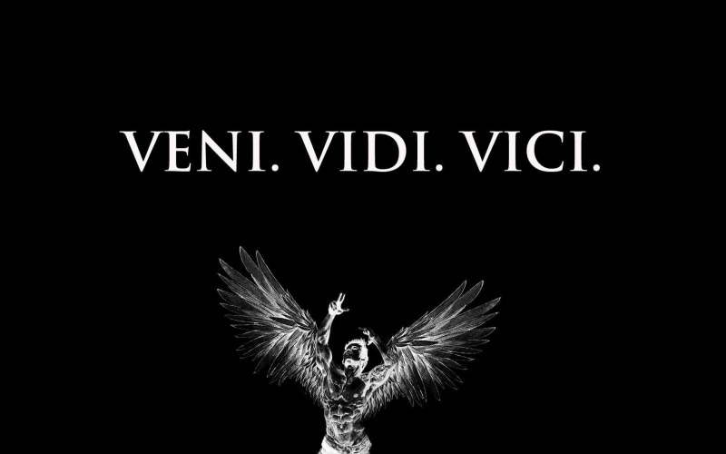 roman empire, monochrome, wings, 1080P, Julius Caesar