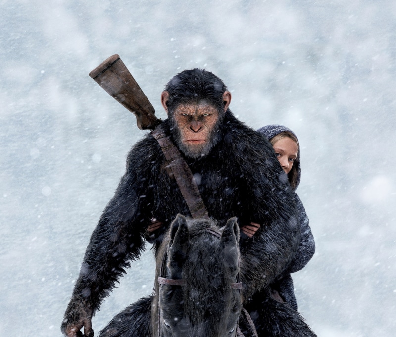 apes, Amiah Miller, War for the Planet of the Apes, war, 2K, Caesar, planet