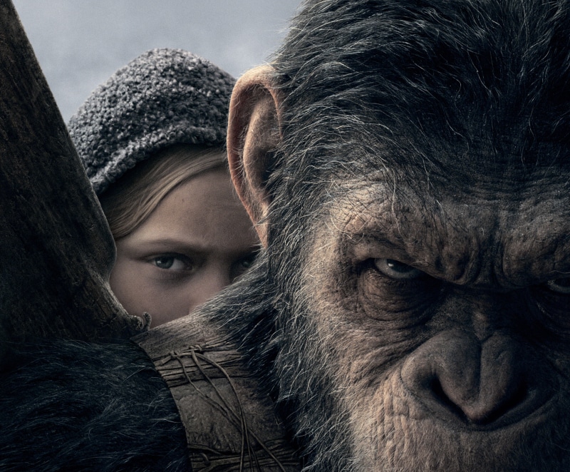 Caesar, 4K, 2017, 2K, War for the Planet of the Apes, Amiah Miller