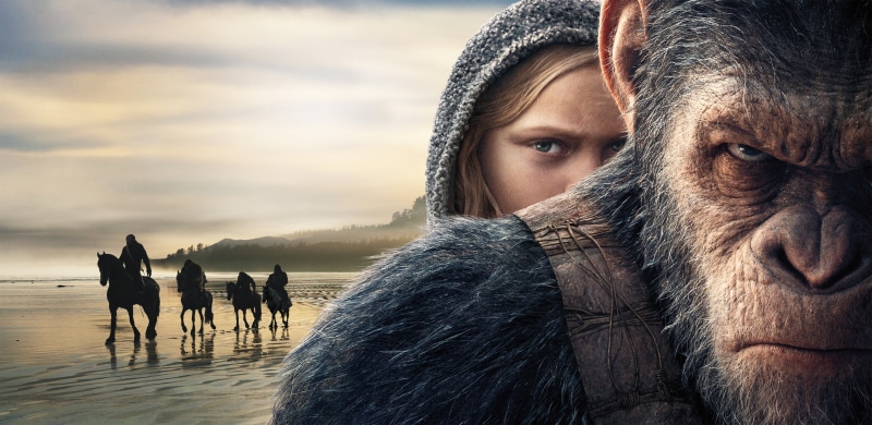 War for the Planet of the Apes, Nova, Caesar, 2017, 4K, 4K, Amiah Miller