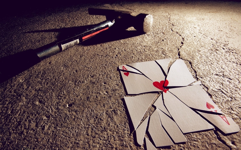 nature, still life, sport, street, transportation, 2K, shadow, outdoors, road, broken, close-up, hammer, art and craft, high angle view, bow, no people