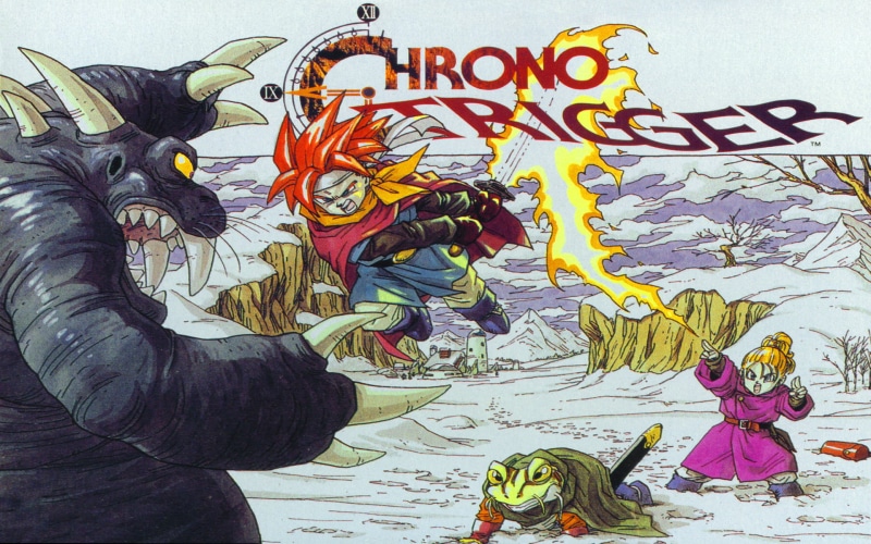 video games, creativity, multi colored, western script, retro games, communication, day, SNES, one person, 1080P, Chrono Trigger, mural, art and craft