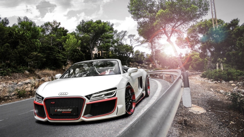 mode of transportation, car, day, road, motor vehicle, nature, sky, stationary, supercars, no people, white, convertible, travel, plant, outdoors, land