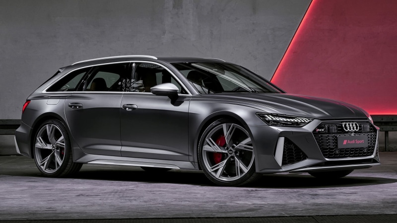 Black Car, Luxury Car, Audi, 1080P, Station Wagon, Audi RS6 Avant, Car