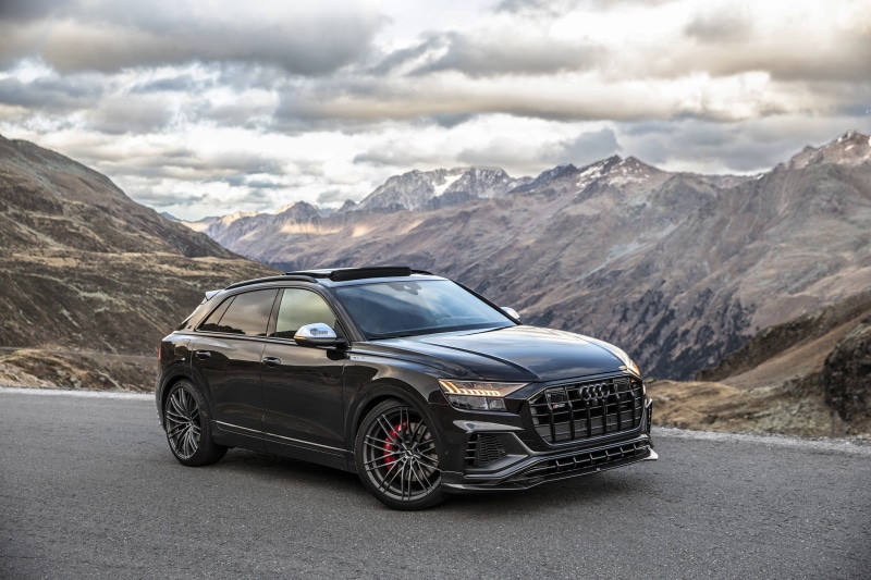 Luxury Car, Black Car, Audi Q8, Vehicle, SUV, Audi, 2K, Car