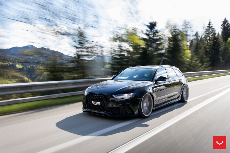 audi, cars, 720P, rs6, avant, vossen, wheels, black