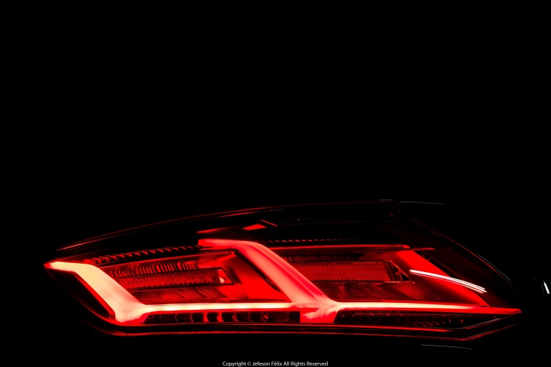 lighting equipment, 5K, glowing, cut out, neon, red, copy space, studio shot, technology, illuminated, motor vehicle, no people, night, Audi, sign, Audi TT
