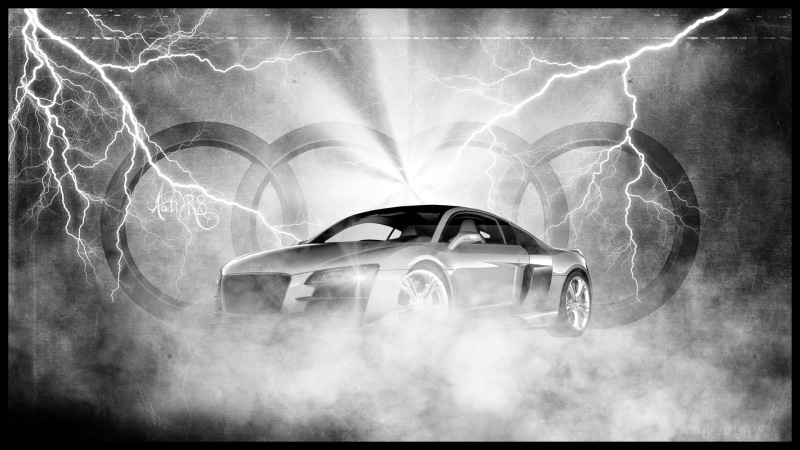 1080P, Audi R8 V12 TDI, Audi R8 Type 42, car, Audi R8