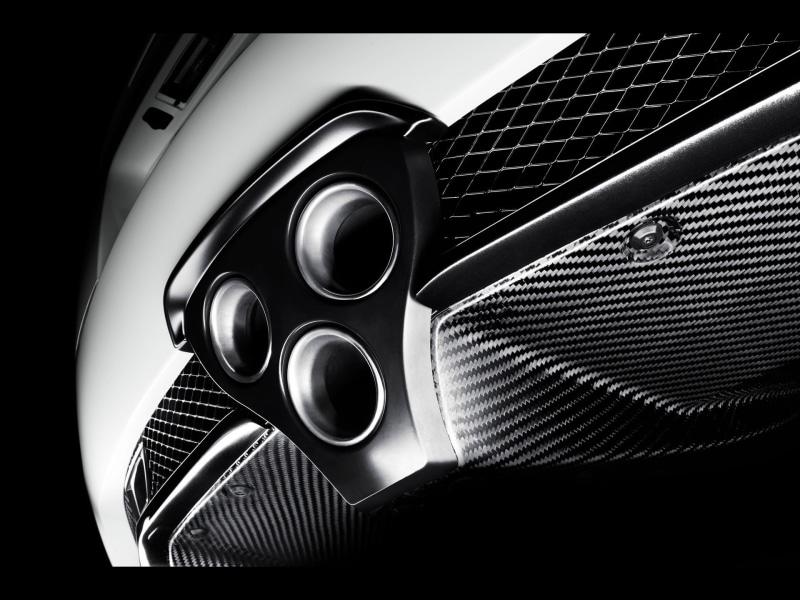hd, exhaust, 1080P, bw, fiber, lexus, carbon, lfa, cars