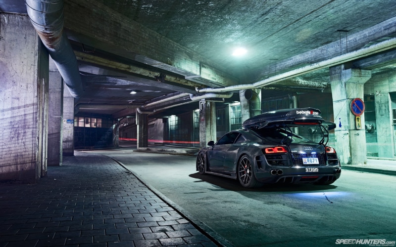 1080P, fiber, hd, carbon, audi, night, r8, r, cars