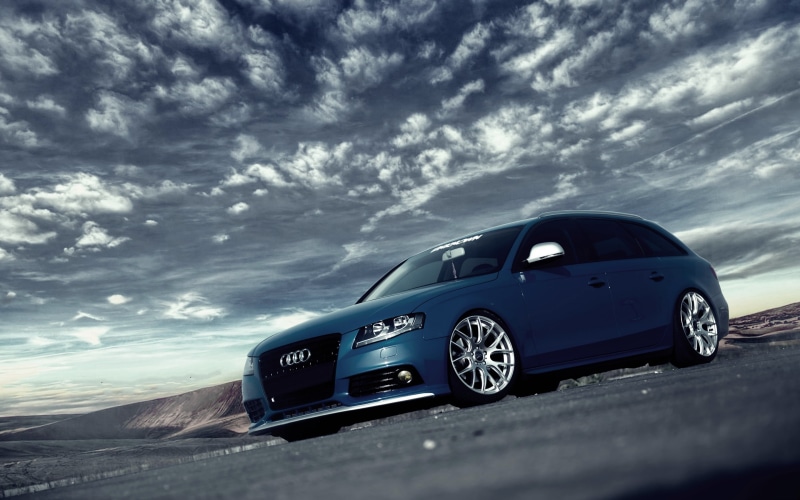 door, A4, blue, deep, Audi, Audi Wheels, concave, 2K, Deep Concave, hatchback