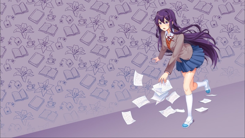 DDLC, Doki Doki Literature Club, Yuri (Doki Doki Literature Club), 1080P