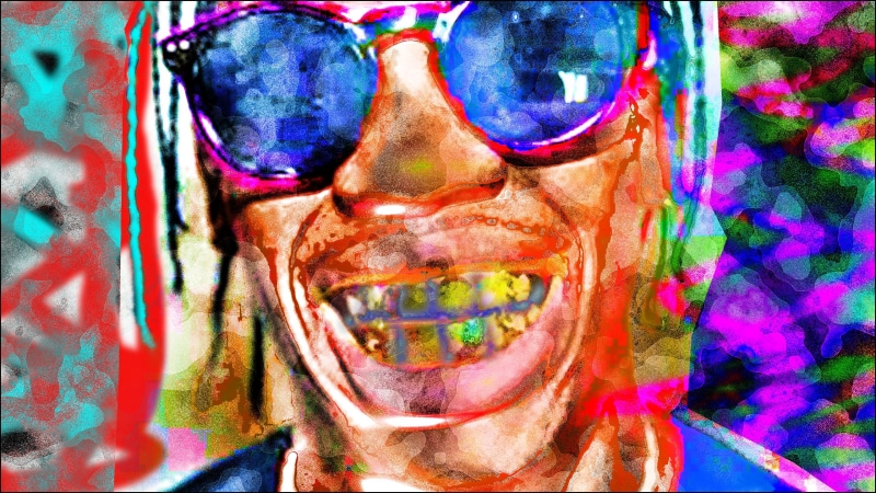 2K, LSD, rap, abstract, Rapper, bright