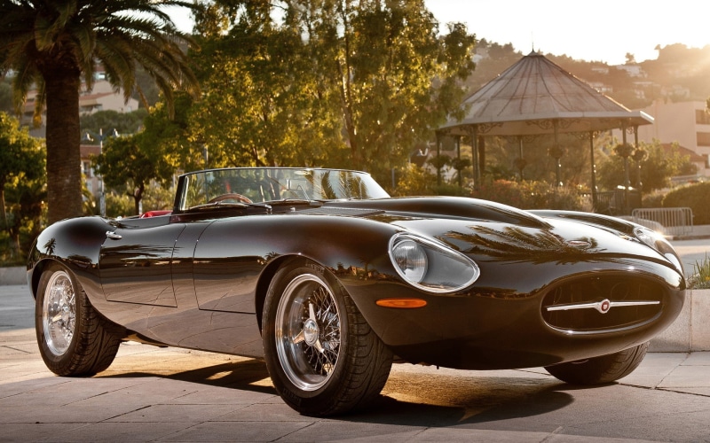 black, classic, jaguar, hd, car, coupe, 1080P, cars, convertible