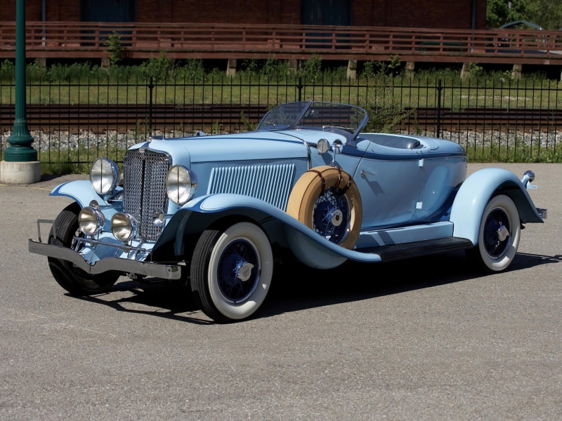 classic, 1080P, vintage, eight, speedster, elegant, auburn, boattail, convertible, antique, luxury