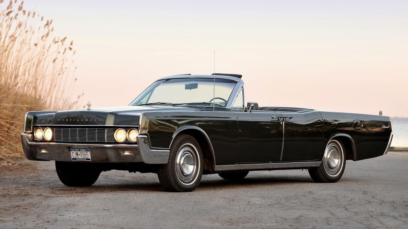 lincoln, convertible, cars, black, continental, 1967, vintage, classic, 1080P, antique