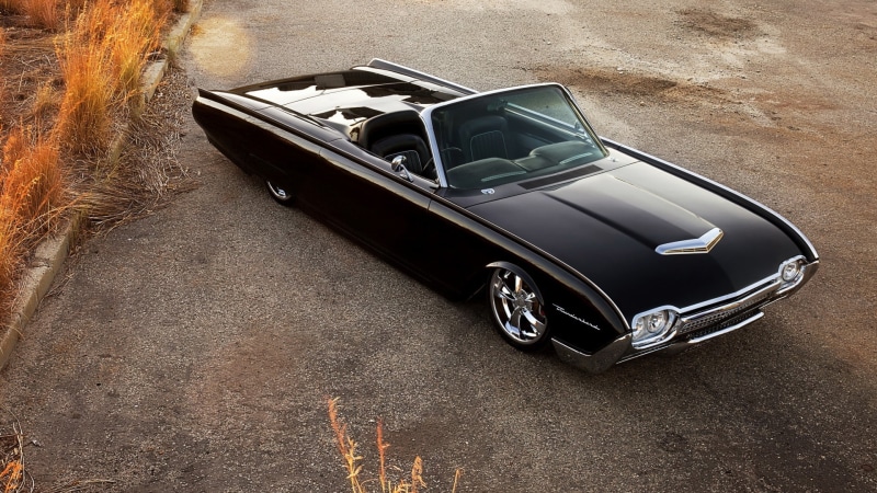 cars, ford, 1080P, car, classic, hd, thunderbird
