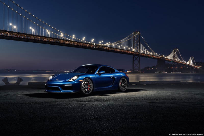 Porsche Cayman, Avant Garde Wheels, GT4, 1080P