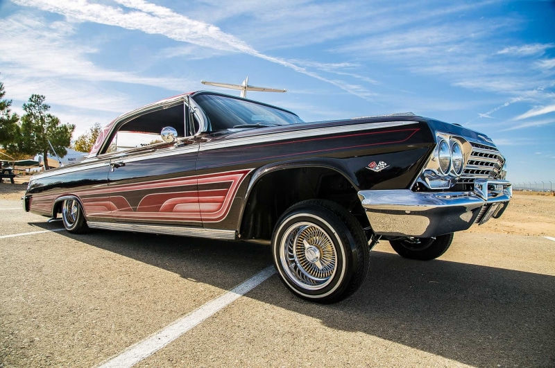 chevrolet, tuning, rods, impala, gangsta, rod, 1962, lowrider, 1080P, hot, custom