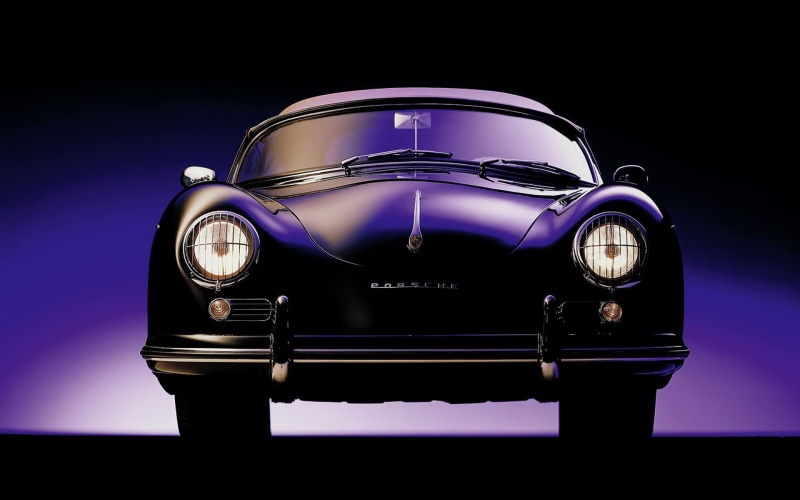 cars, 1920x1200, porsche 356, porsche, black, 1080P, car