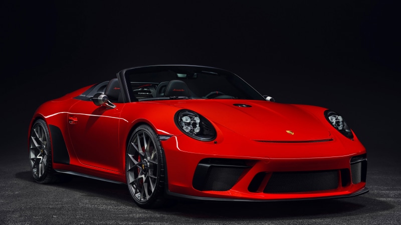 4K, 4K, Porsche 911 Speedster, 2019 Cars