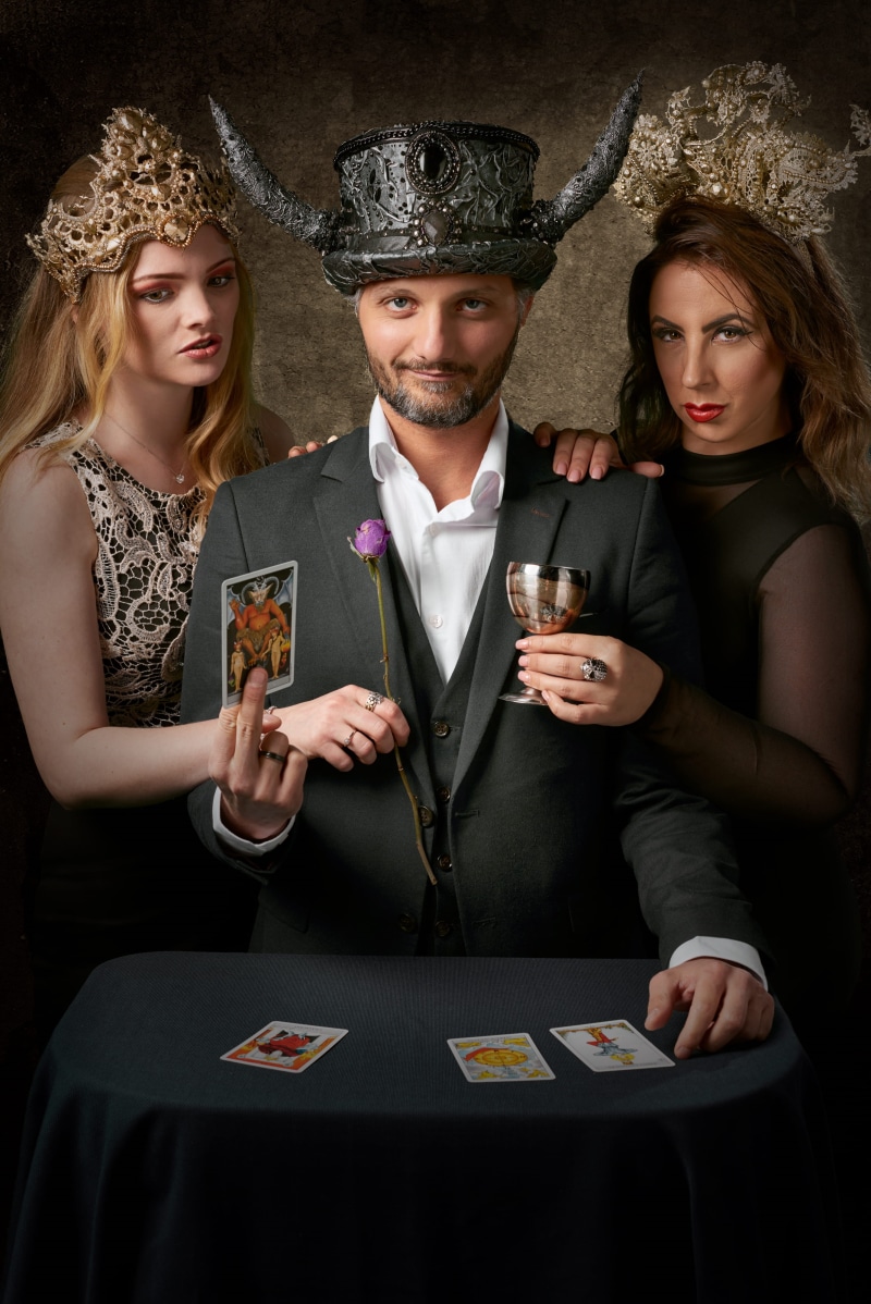 clothing, bar counter, glass, emotion, finger, man, table, couple - relationship, leisure activity, young men, indoors, card, 4K, crown, women, portrait