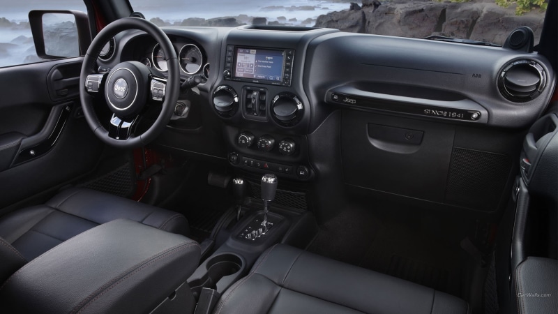 car interior, land vehicle, steering wheel, travel, vehicle, control, Jeep, cockpit, indoors, dashboard, air vehicle, control panel, Jeep Wrangler, mode of transportation