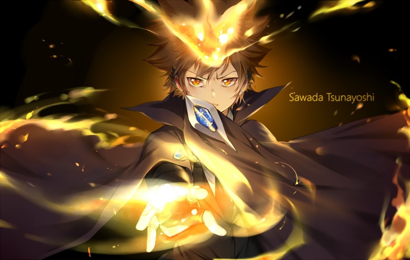  Katekyō Hitman Reborn!, 1080P, Anime, Tsunayoshi Sawada, tsunayoshi, sawada