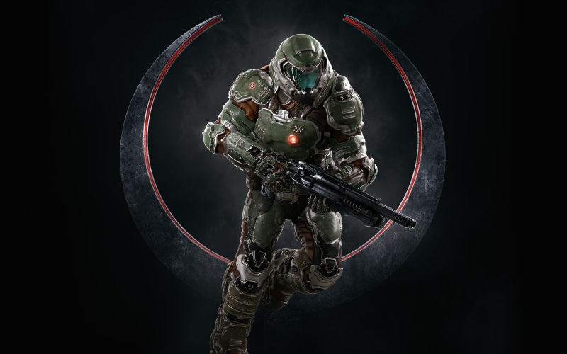 Champions, Doomguy, quake, 4K, k