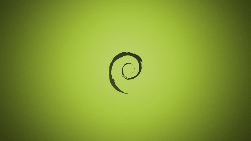 minimalism, green, 1080P, shapes, digital art, GNU, Linux, Debian, artwork, green background