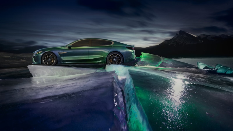 BMW, BMW M8 Gran Coupe, Vehicle, Luxury Car, 1080P