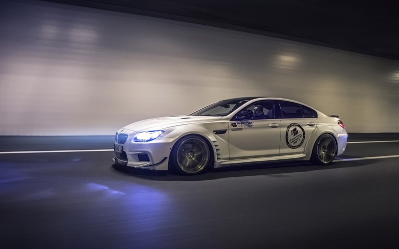 elegance, car, architecture, indoors, Prior Design, BMW M6 Gran Coupe, motion, silver colored, shiny, performance, modern, motor vehicle, land vehicle
