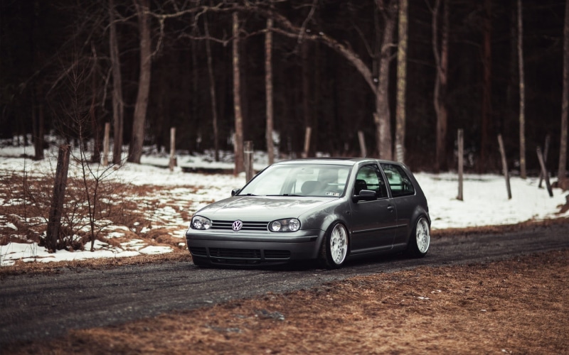 Golf IV, Stance, MKIV, 1080P, GTI, car, Volkswagen