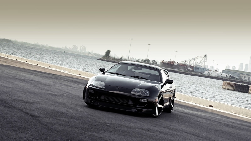 sports, red, mkiv, vehicles, 1080P, toyota, automobiles, supra, cars, black, dock, supercars, automotive, turbo, exotic, outdoors